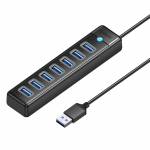 orico pw7u-u3-7-port-usb-30-5gbps-high-speed-transmission-hub-1