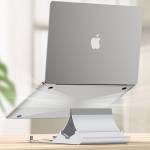 Heat Dissipation Non-slip Silicone Gravity Laptop Vertical Holder for MacBook/Surface/iPad
