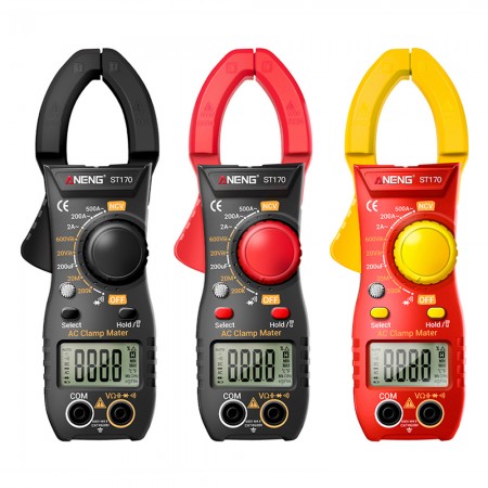 Aneng ST170 Digital Clamp Multimeter - Fully Automatic Intelligent with NCV Function