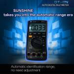 Sunshine DT-17N Handheld Digital Multimeter with LCD Backlight