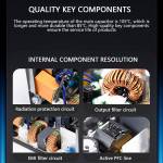 pccooler gi-fx500-rated-500w-bronze-certification-sfx-itx-power-supply-support-3060-graphics-card-11