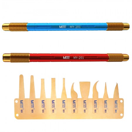 MaAnt Ultra Thin Stainless Steel Blade Set for Removing Glue