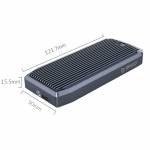 Orico M2V01 LSDT USB4.0 M2 NVMe SSD Case Compatible with Thunderbolt 3/4 & USB 3.2/3.1/3.0