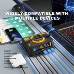 mijing wlx-m9a-desktop-digital-display-magnetic-charging-station-supports-wireless-charging-3