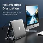 Heat Dissipation Non-slip Silicone Gravity Laptop Vertical Holder for MacBook/Surface/iPad