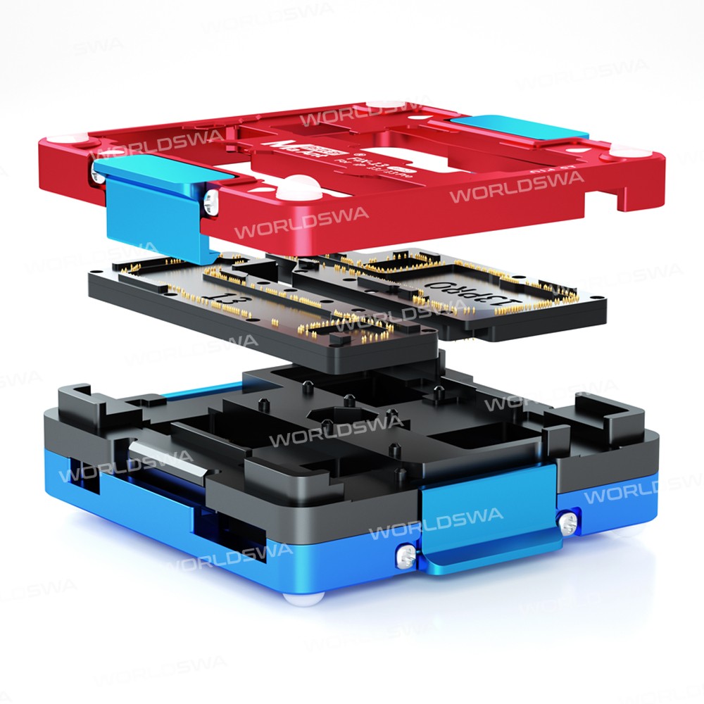MaAnt FIX-13 4-in-1 Motherboard Layered Test Fixture for iPhone 13 / 13 Mini / 13 Pro / 13 Pro Max