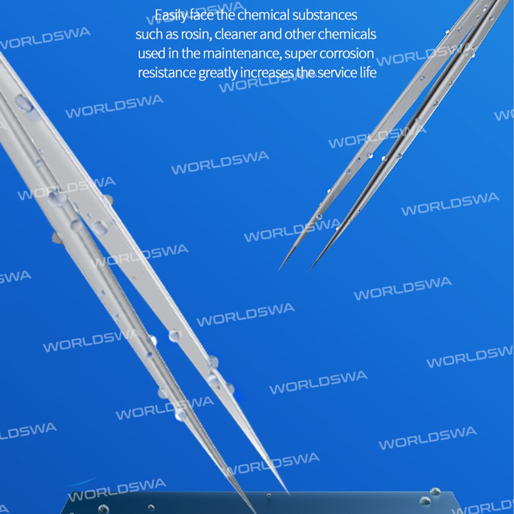 MEGA-IDEA SG04 Supreme Blade Tweezers for Phone Motherboard Chip PCB Repair