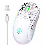 hxsj t90-wireless-mechanical-gaming-mouse-5