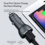 orico multi-function-dual-usb-qc30-fast-charging-car-cigarette-light-charger-5