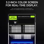 luowei lw-u1-140w-raptor-8-ports-usb-type-c-charger-station-with-wireless-charging-5