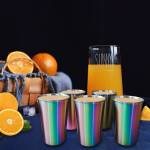 5pcs stainless-steel-cups-500ml-capacity-shatterproof-metal-cups-10