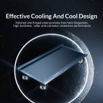 Orico CPB5 / 6 Steel Mobile Computer Power Stand with Locking Caster Wheels for Most PC Cases