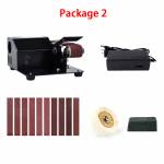 775 Multifunctional Small Household Belt Sander for Wood / Metal / Plastic Grinding Polishing