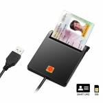 Rocketek RT-SCR1 High-Performance USB 2.0 Smart Card Reader SIM Cloner Connector for Computer
