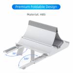 Heat Dissipation Non-slip Silicone Gravity Laptop Vertical Holder for MacBook/Surface/iPad