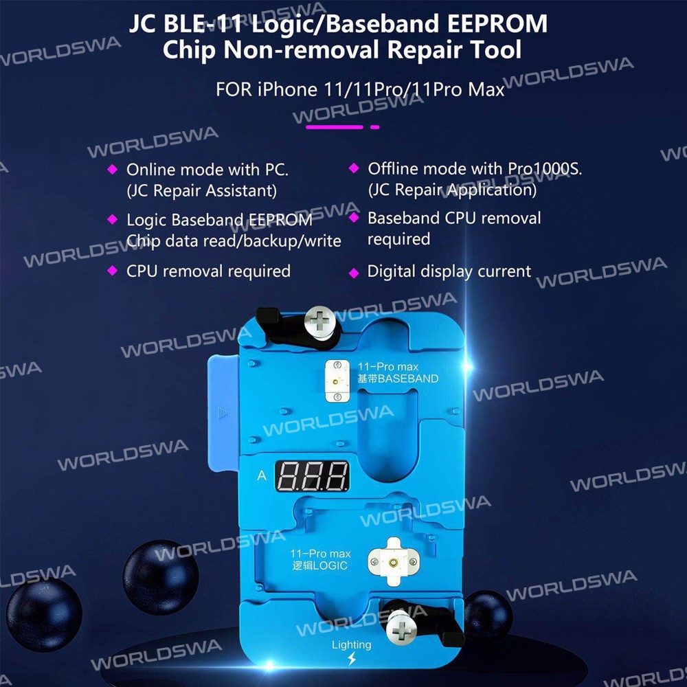 JC Logic Baseband EEPROM Chip Non-removal Module for iPhone 11 / 11 Pro / 11 Pro Max