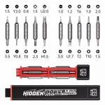 jakemy jm-8195-21-in-1-aluminum-square-handle-s2-steel-bits-magnetic-screwdriver-set-2