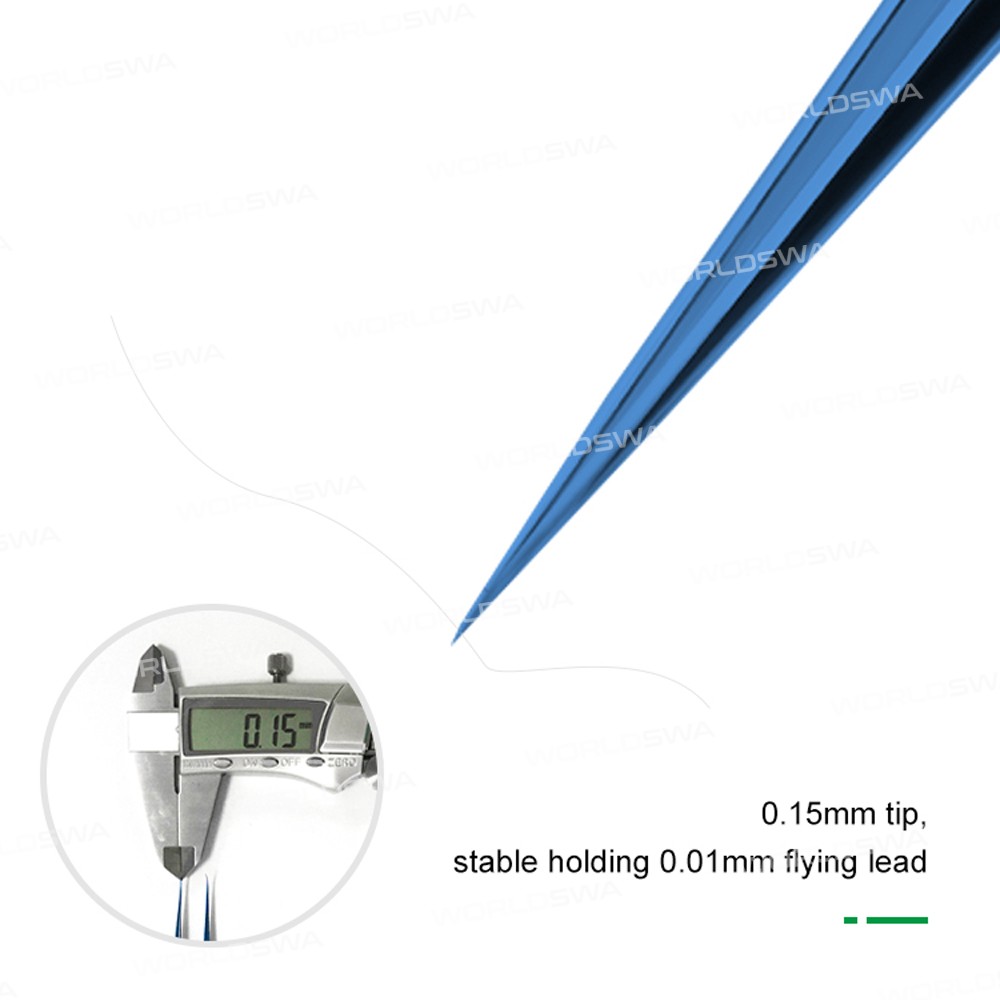 Relife RT-11D/RT-15D Ultra Lightweight High Precision No-Magnetic Titanium Alloy Tweezers
