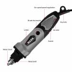 HiLDA 220V 450W 6 Position Variable Speed Mini Electric Drill