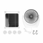 portable 6w-solar-powered-fan-set-monocrystalline-silicon-solar-panel-multifunctional-solar-power-ch