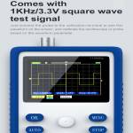 Fnirsi-1C15 Handheld Digital Oscilloscope 500MS / S Sampling Rate with 110MHz Bandwidth 1KHz / 3.3V