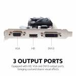 Obeya G210 1G Graphic Card 1G / 64bit / DDR3 Memory with DVI-D+HD+VGA Output Ports