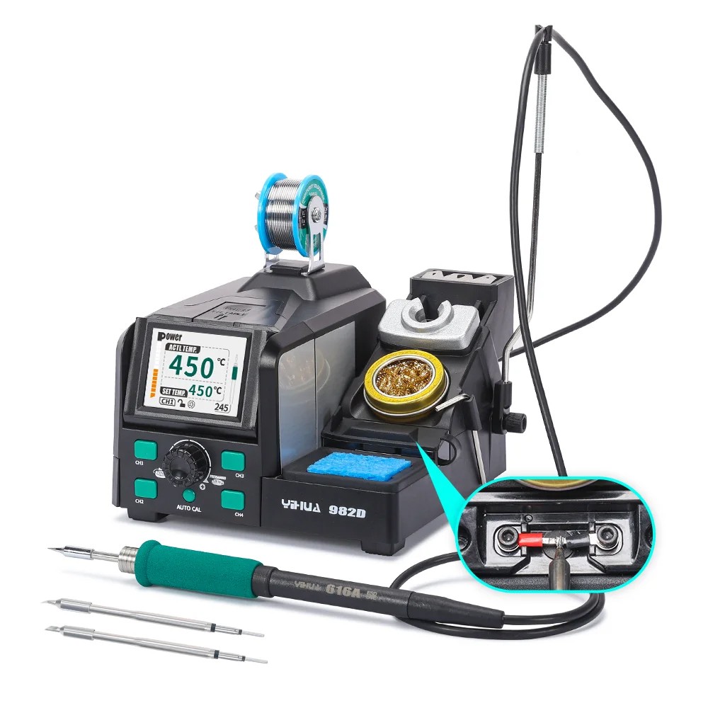 yihua 982d-210-245-precision-soldering-station-with-temperature-calibration-preset-channels-1