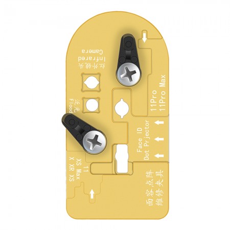 WL Face Lattice Dot Matrix ID Repair Holder: Reballing Platform Fixture for iPhone 12 Pro Max / 12 Pro / 12 / 11 Pro Max / 11 Pro / Xs