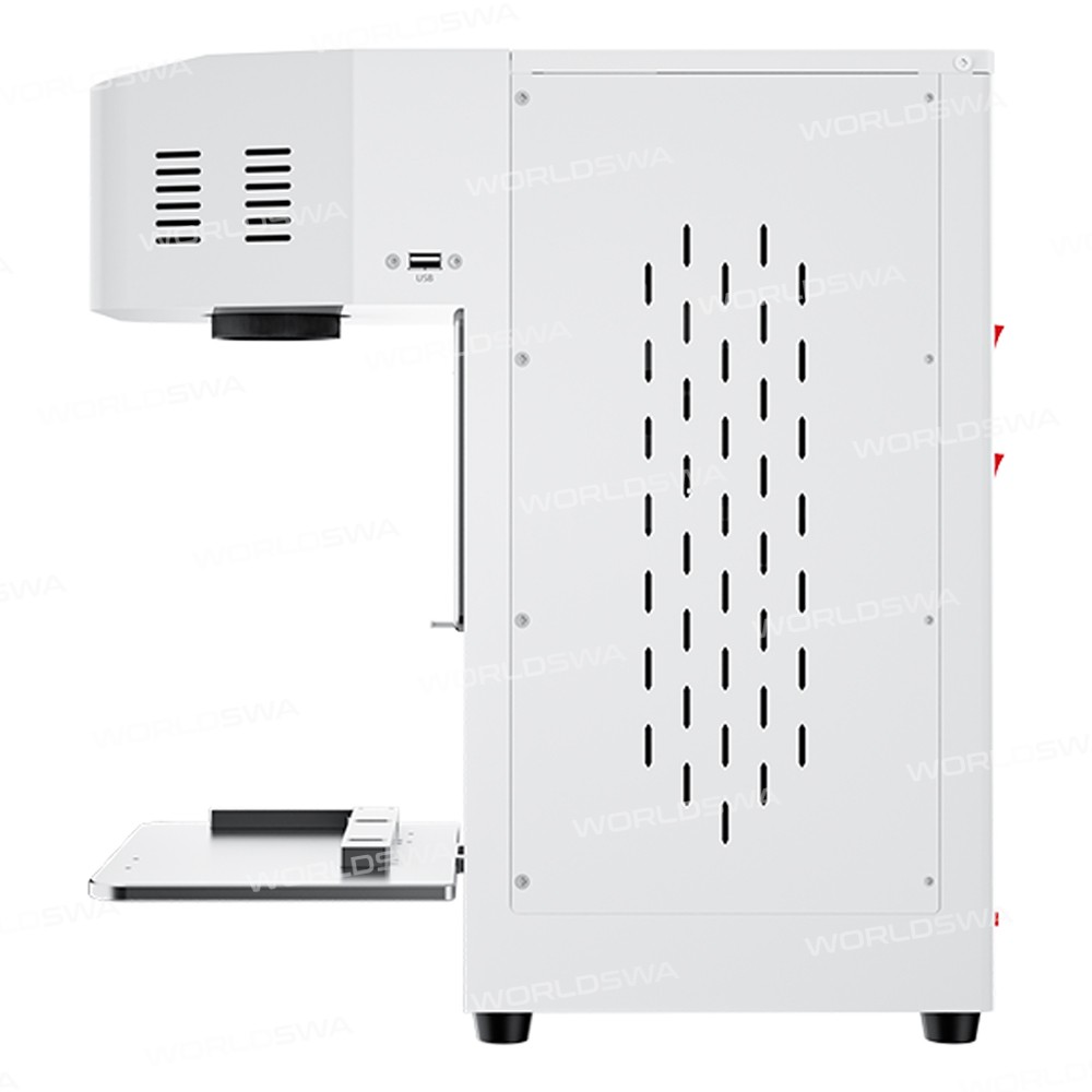 TBK-958F Mini Automatic High Precision 20W Laser Marking and Screen Removal Machine