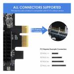 6Port PCIe to SATA Controller Expansion Card PCI-E3.0 SATA 3.0 X1 Interface with Bracket for Chia Mi