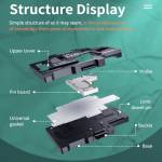 Mega-idea 4in1 Mainboard Middle Layer Test Logic Board Test Fixture for iPhone 12 / 12 Pro / 12 Pro