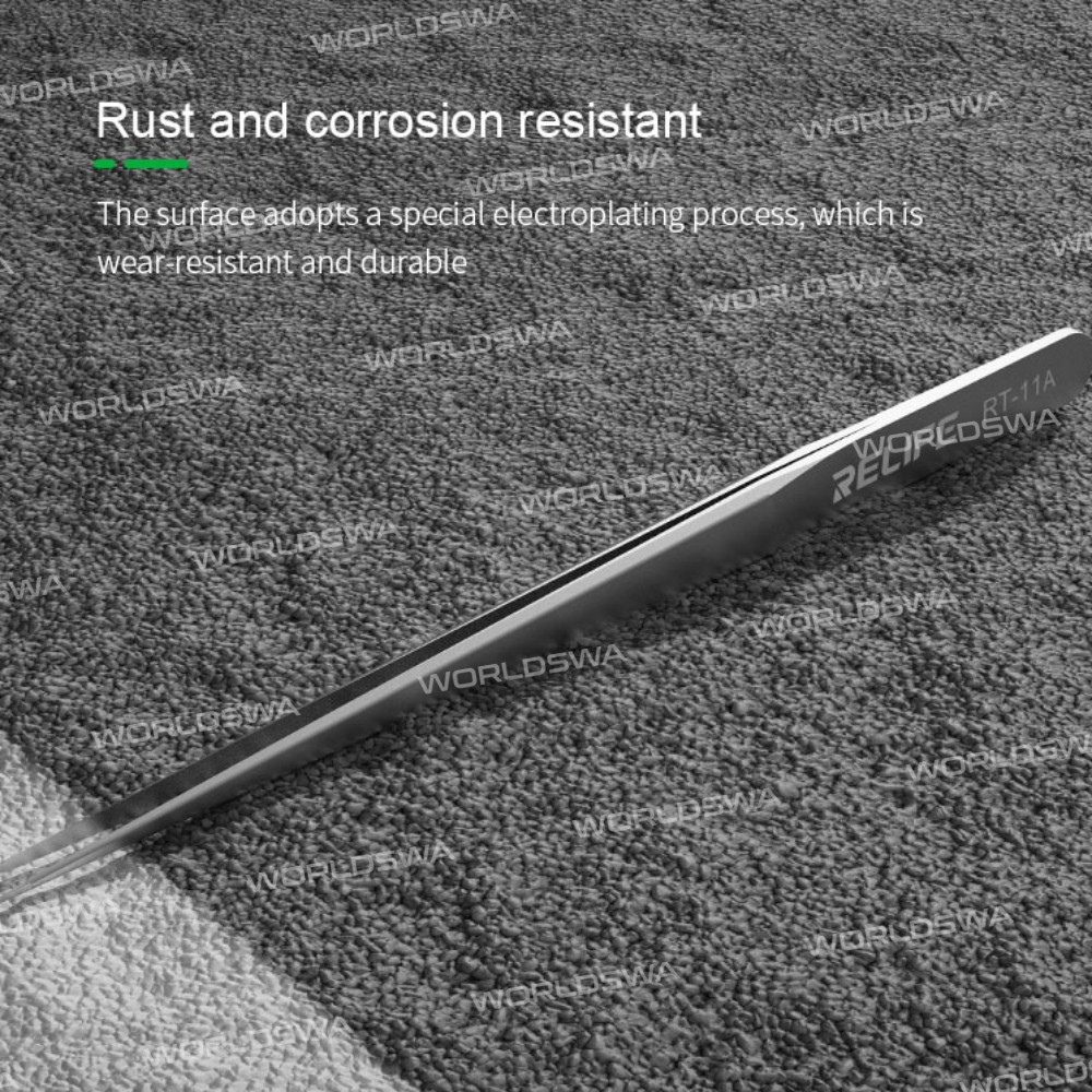 Relife RT-11A Stainless Steel High-Precision Flying Line Jump Wire Tweezers