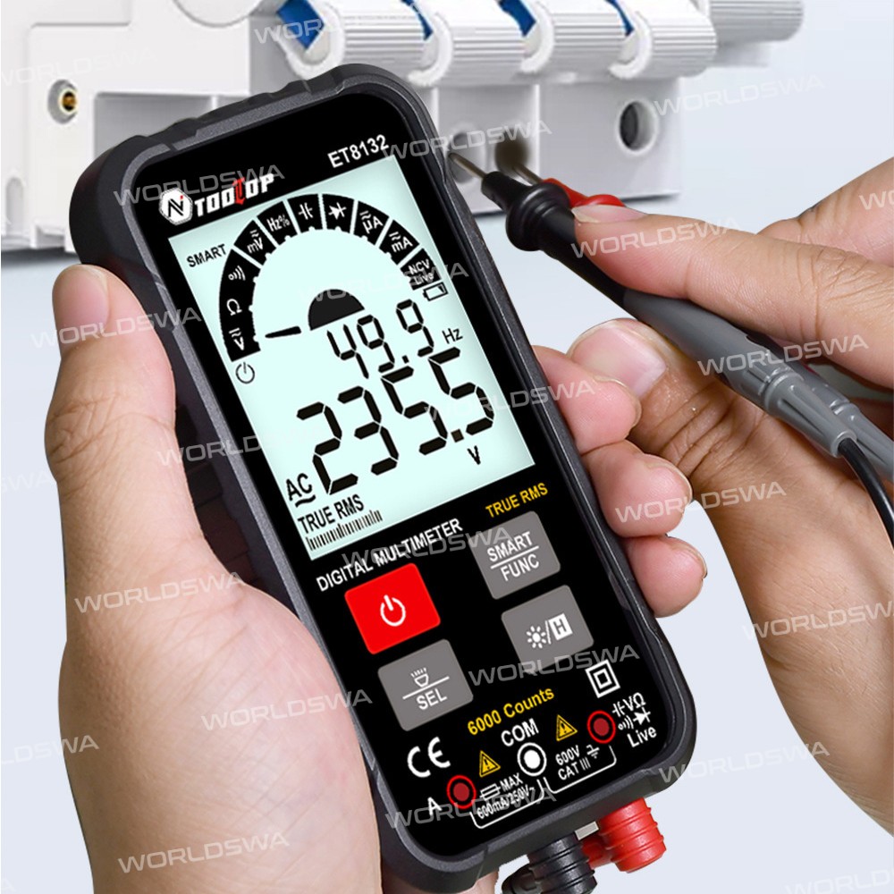 tooltop et8132-portable-intelligent-auto-identification-burn-proof-multimeter-5
