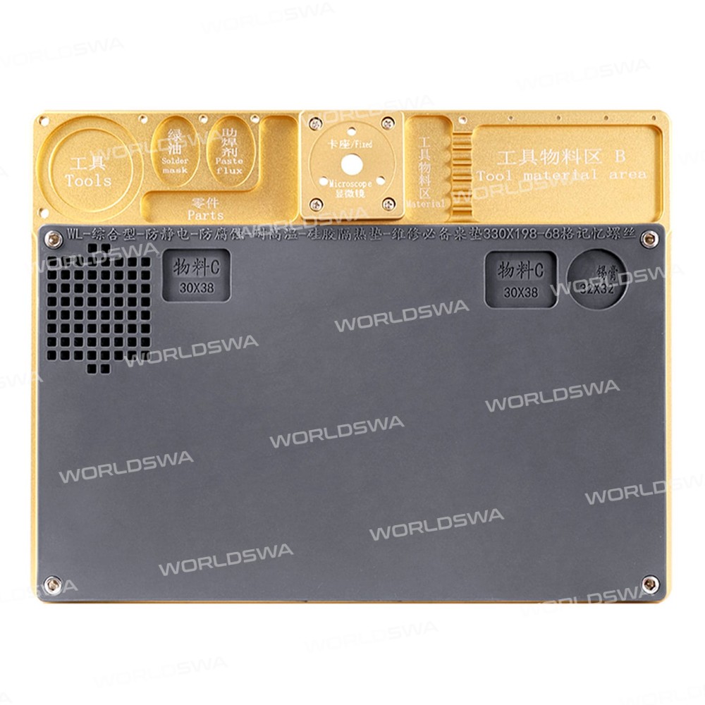 WL Aluminium Alloy Microscope Pad Mobile Phone Repair Maintenance Platform