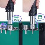 Yihua 959D-II 700W Easy Plug-pull Nozzles Hot Air Gun Rework Desoldering Station