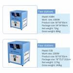 TBK 938 Multi-station Mobilephone Screen Water Mill Polishing Machine Built-in Silent Air Pump