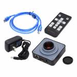 HD 48MP FHD V8 60FPS HDMI USB Industry Video Microscope Camera - Black