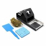 T12 Soldering Iron Station Stand Bracket with Insulation Pad Brass Wire Ball Tip Cleaner Sponge