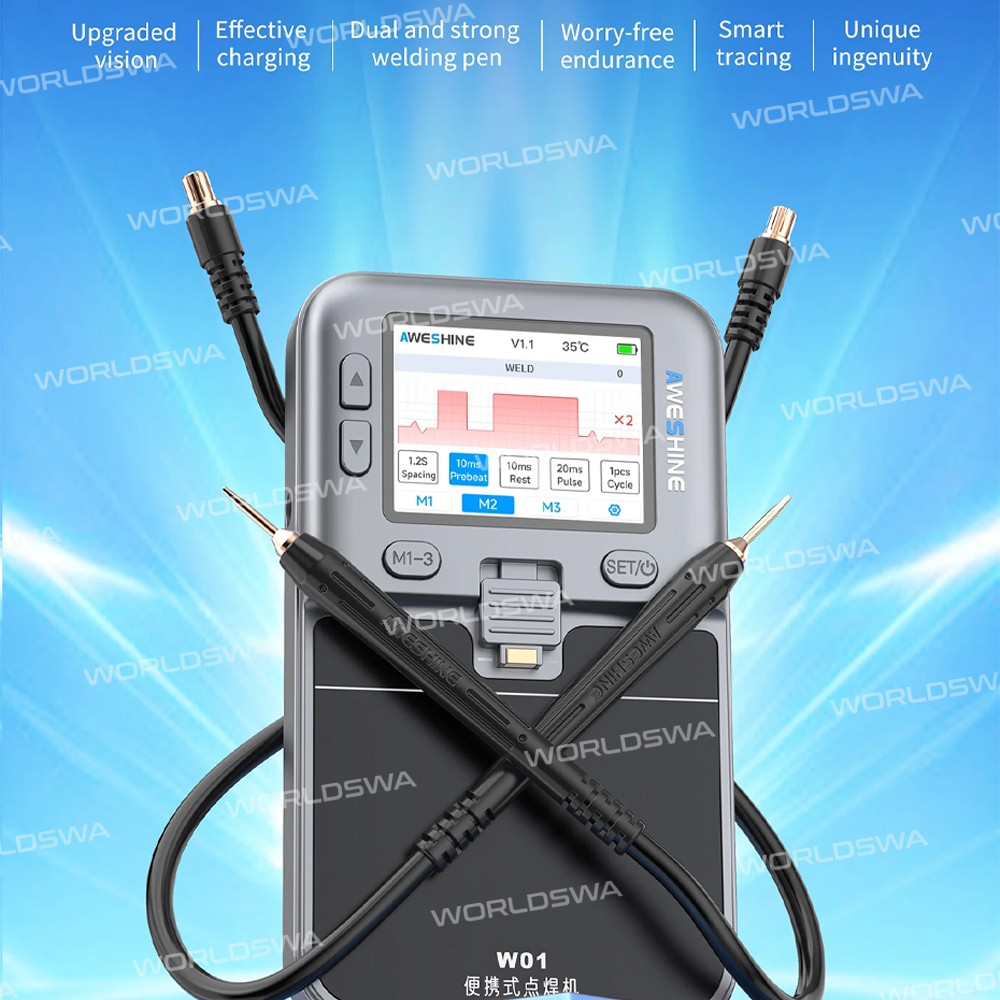 aweshine w01-portable-integrated-battery-spot-welding-machine-with-ips-display-2