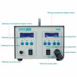 Quick 712 2in1 Hot Air Gun Soldering Rework Station 90W Dual Digital Display Temperature Adjustable
