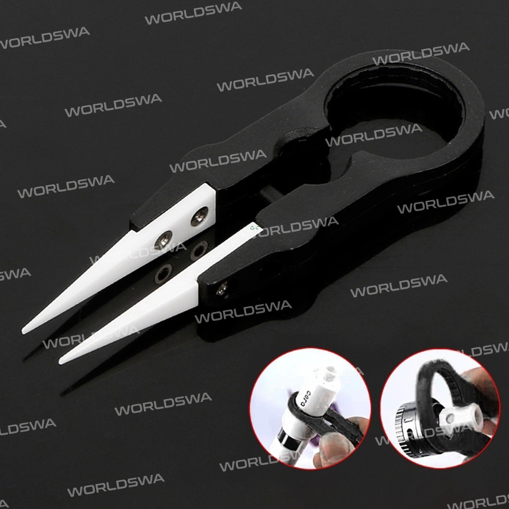 Multi-functional Heat Resistant anti-static Ceramic Tweezers