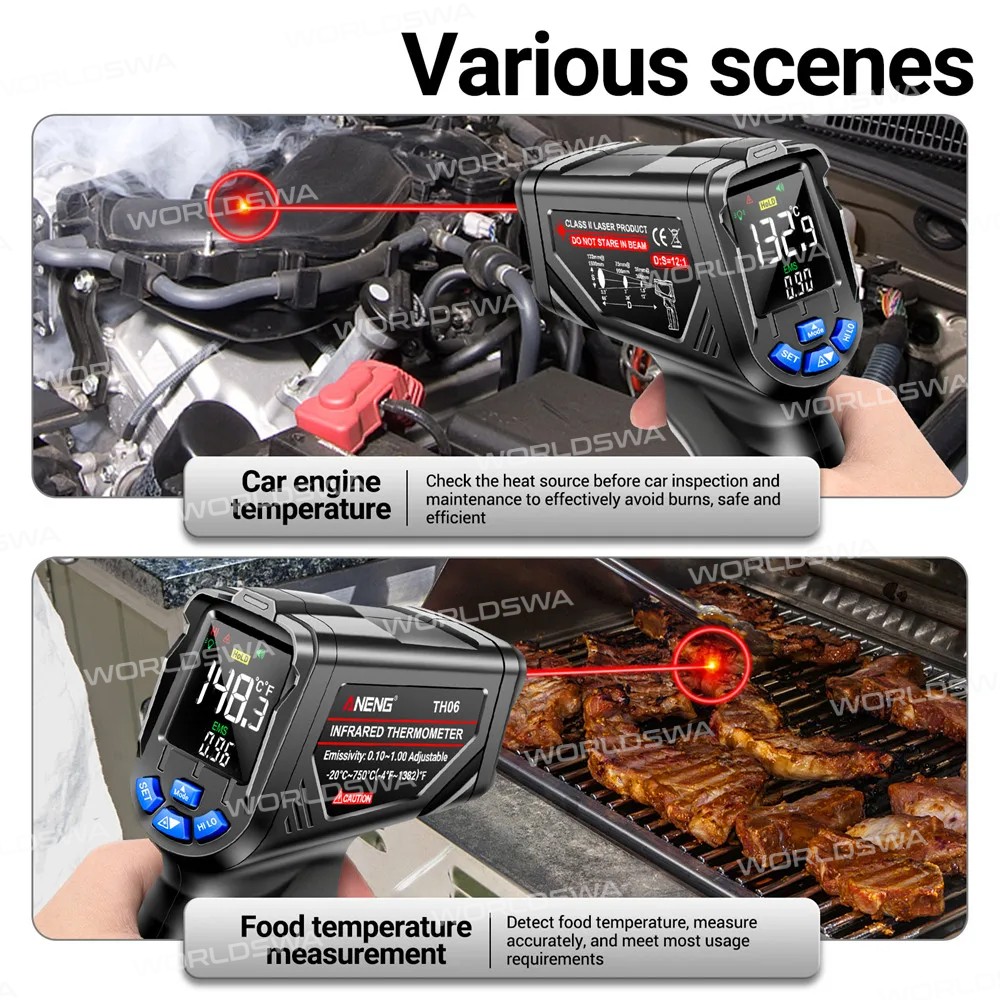 aneng th06-adjustable-industrial-infrared-temperature-gun-with-va-reverse-screen-6