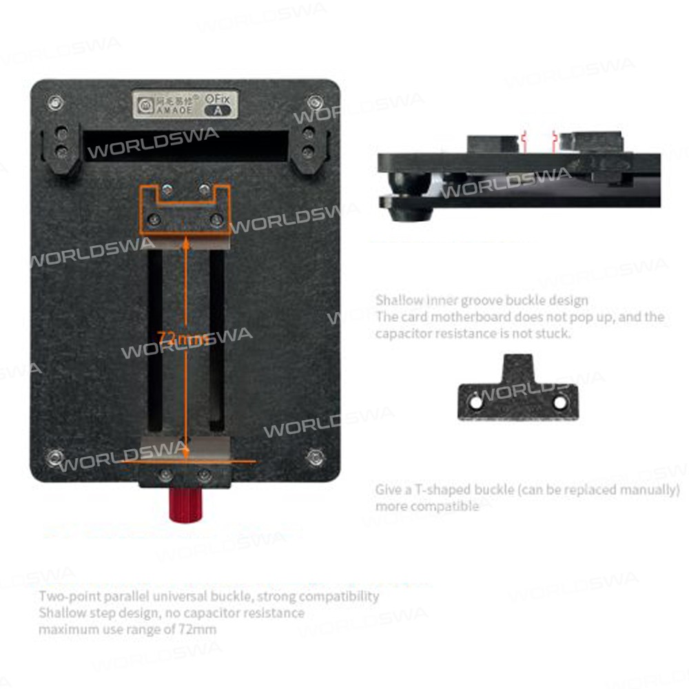 Amaoe OFix-A Motherboard Chip Fixed Removal Fixture For Mobile Phone Repair