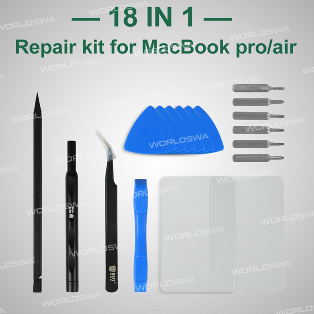 BST-502 18-in-1 Multifunction Disassembly Repair Tool Set For MacBook Pro / Air Notebook