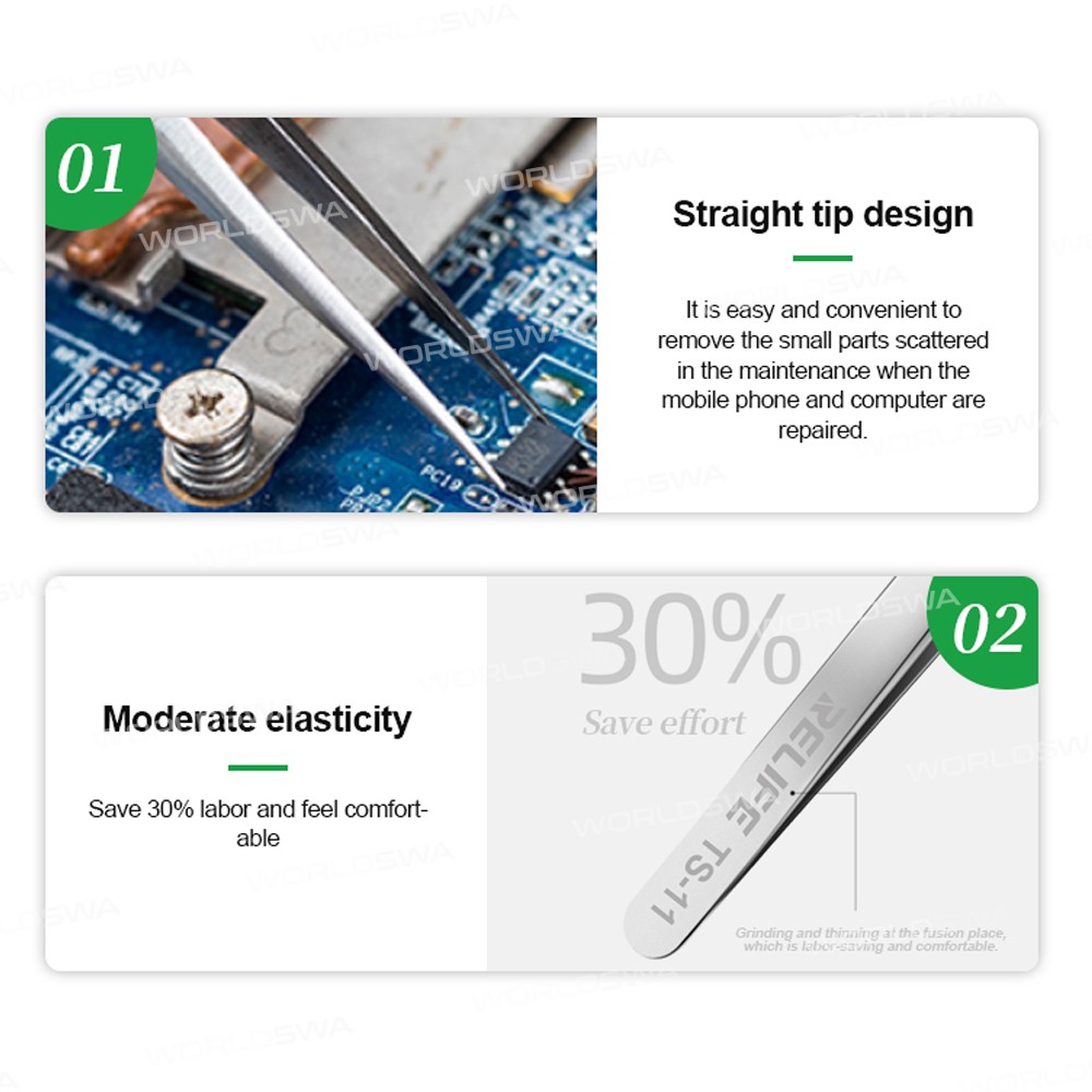 relife ts-11-ts-15-anti-static-precision-stainless-steel-tweezers-for-mobile-phone-cpu-ic-repair-10