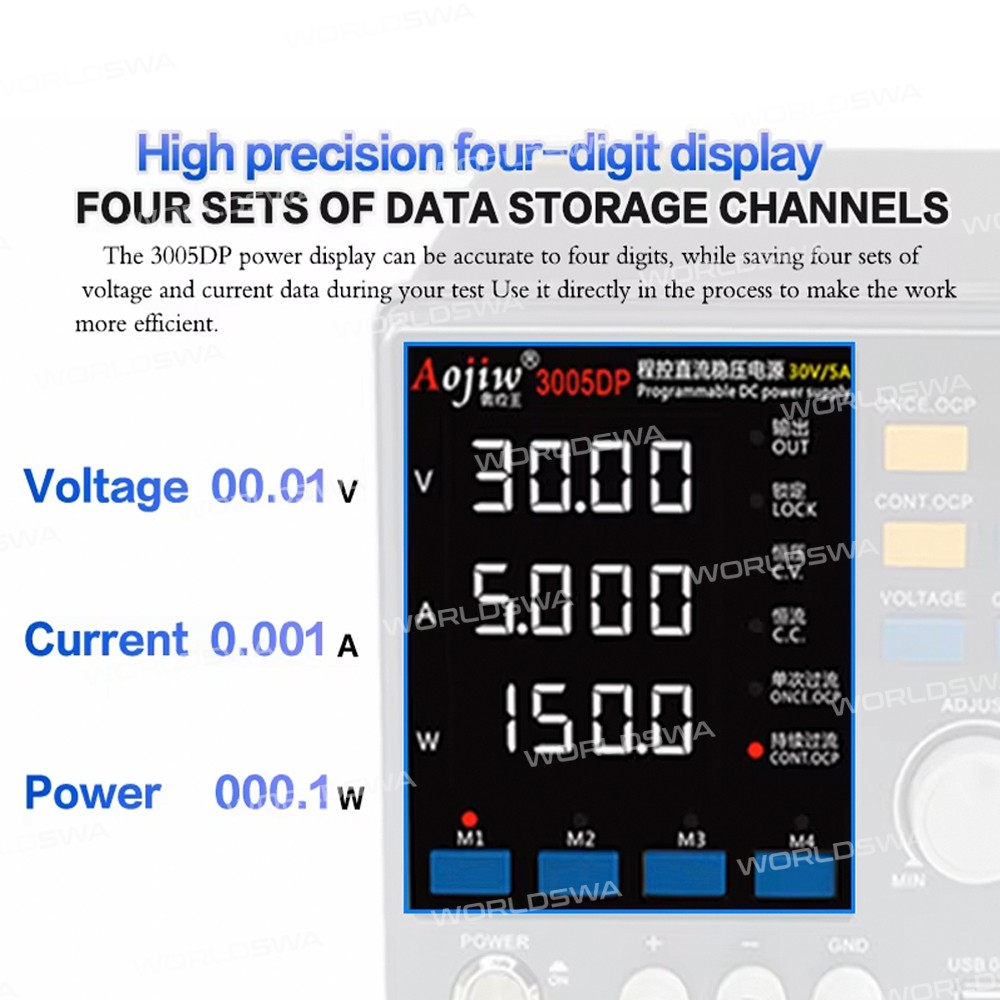 aojiw 3005dp-30v-5a-150w-programmable-adjustable-dc-voltage-regulate-power-supply-4