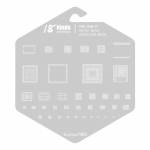 18 Kinds CPU BGA IC Reballing Stencil Kits for Samsung Phones