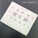 0.12MM Multi-Function MT6735V / MSM8939 CPU BGA Reballing Stencil Plant Tin Steel Net for Meizu 2 /