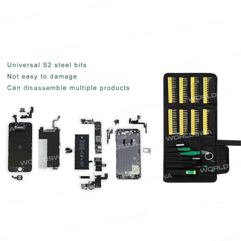 BST-117 126-in-1 Precision Magnetic Screwdriver Kit for iPhone/iPad/PC/Laptop/Camera/Clock Repair