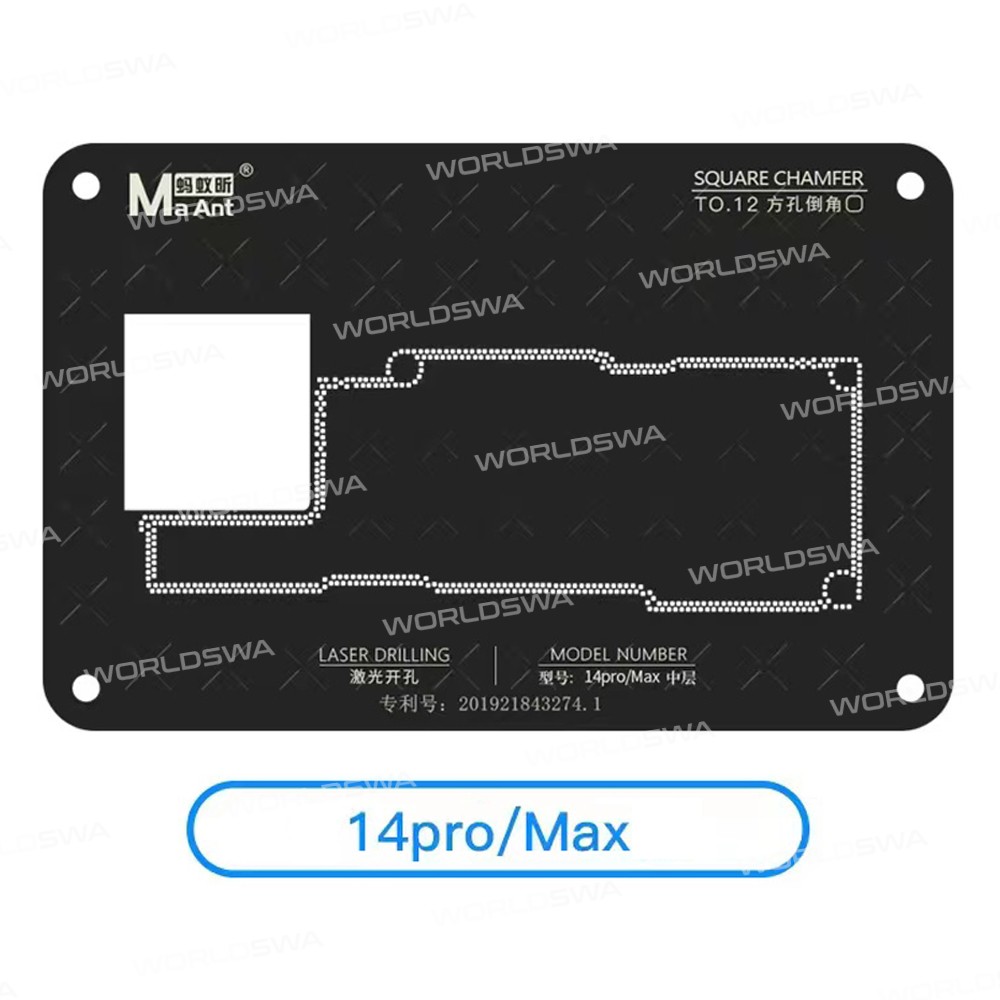 maant 012mm-motherboard-middle-layer-bga-reballing-stencil-platform-set-for-iphone-14-series-3